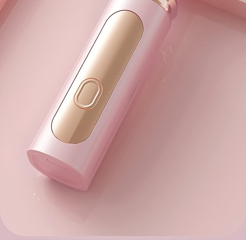Rechargeable Wireless Hair Straightener & Curler - Gentle on Hair, Portable Styling Tool with USB Charging