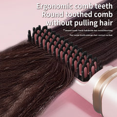 Rechargeable Wireless Hair Straightener & Curler - Gentle on Hair, Portable Styling Tool with USB Charging
