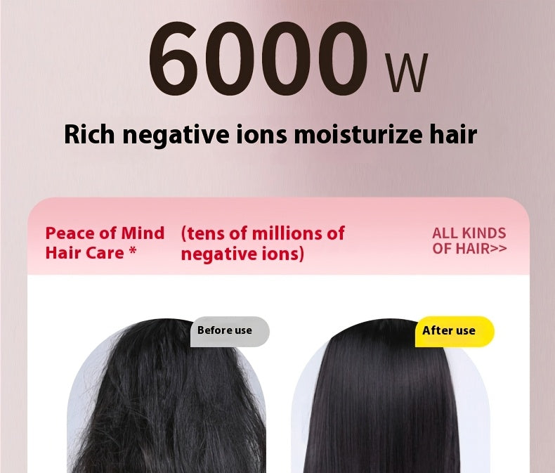 Rechargeable Wireless Hair Straightener & Curler - Gentle on Hair, Portable Styling Tool with USB Charging
