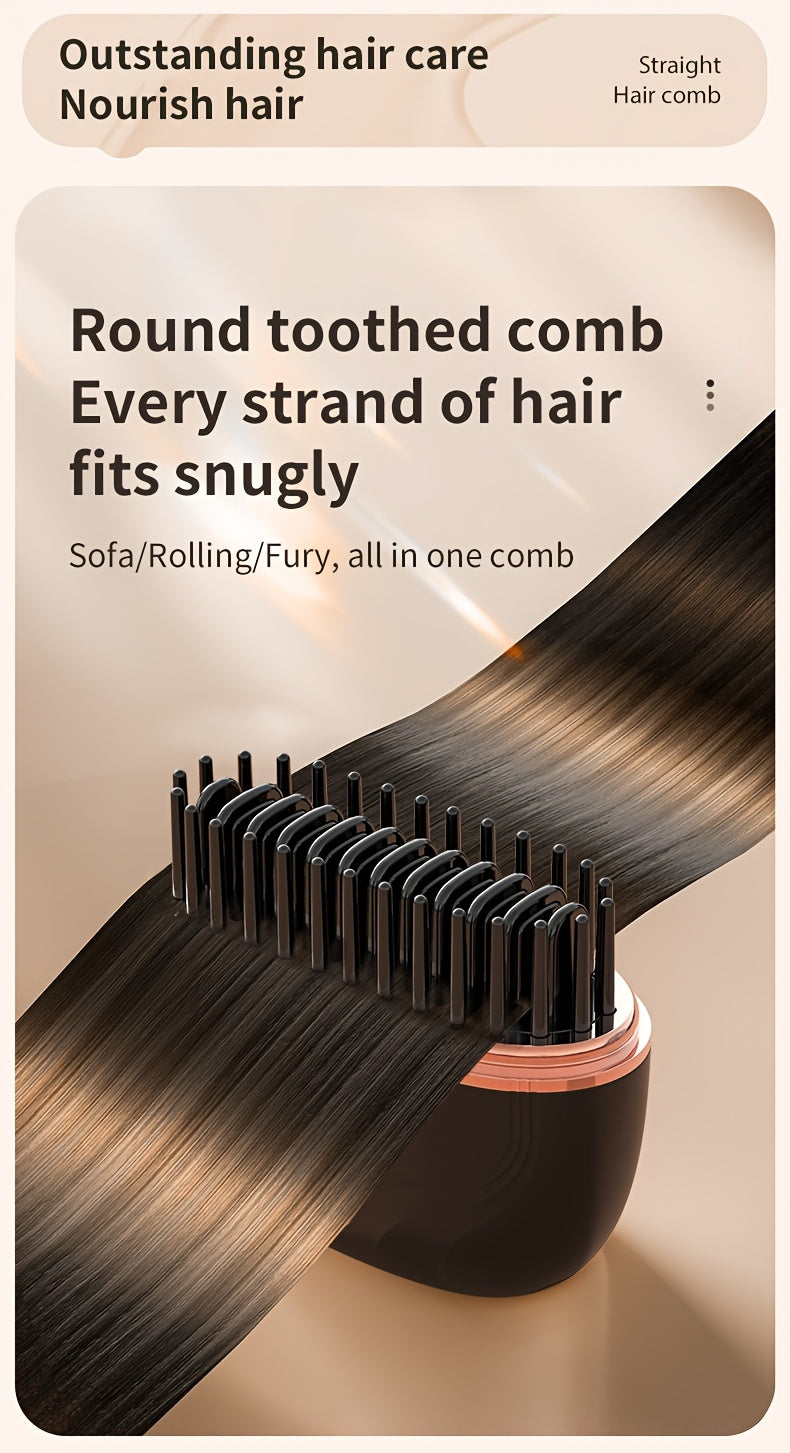 Mini portable hair straightener with adjustable temperature for travel