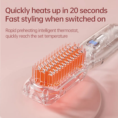 Hair Straightener Electric  Combs Multifunctional Straight Comb Professional Negative Ion Anti-Scalding Hair Styling