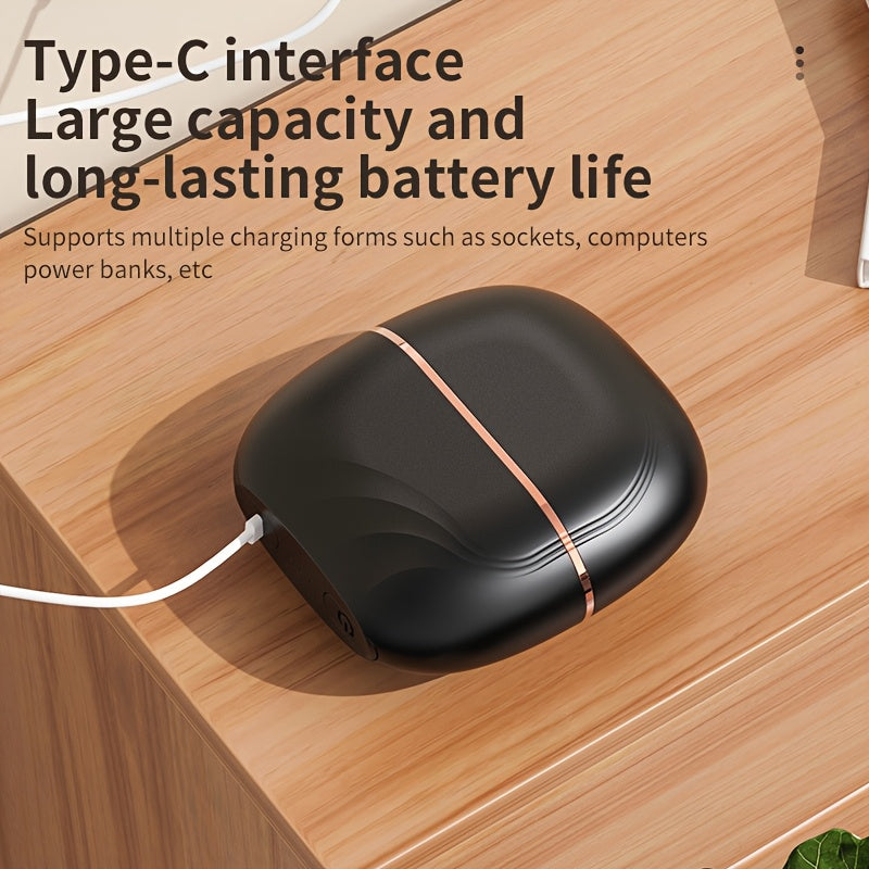 Mini portable hair straightener with adjustable temperature for travel