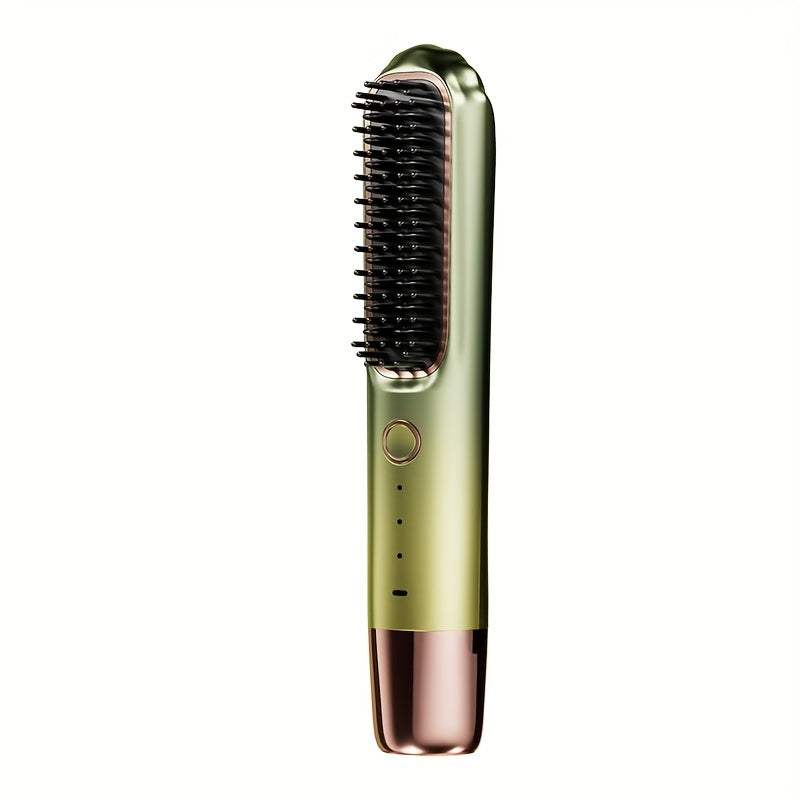 Smart Hair Straightener with Charging, Round Teeth No Damage to Hair, Constant Temperature Styling, Lazy Portable, Natural Volume Face Shaping Essential for Women's Travel